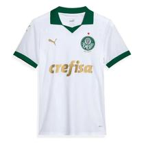 Camisa feminina palmeiras 2024 puma branca babylook oficial