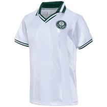 Camisa Feminina Palmeiras Retrô 1998 Branca Licenciada Betel