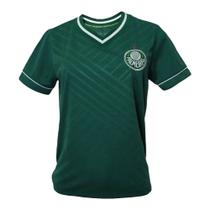 Camisa feminina palmeiras verde oficial home iii licenciada