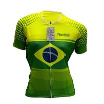 Camisa Feminina Para Ciclismo - La Brasileña