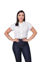 Camisa Feminina Plus Size Moda Evangélica SKU:BP105