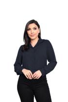 Camisa Feminina Plus Size P ao G3 Manga Longa SKU:BMLP01