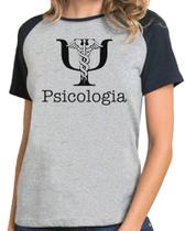 Camisa feminina psicologia camiseta faculdade universidade