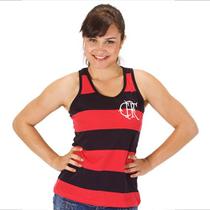 Camisa Feminina Regata Flamengo Retro Tricarioca 79 Blusinha