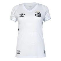 Camisa Feminina Santos FC Uniforme 1 2024 Branca Umbro Original