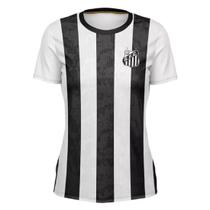 Camisa Feminina Santos Listrada Licenciada Braziline Trix Original