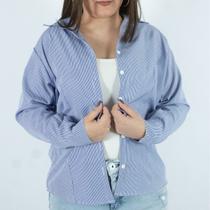 Camisa Feminina Social Manga Longa Espandex Não Amassa