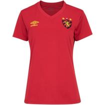 Camisa Feminina Sport Recife Basic Vermelha