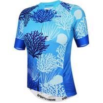 Camisa Feminina Sportxtreme Slim TC Belize Azul Camisa Feminina Sportxtreme Slim TC Belize Azul