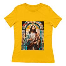 Camisa Feminina Standard Vitral de Jesus