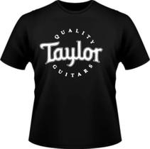 Camisa Feminina Taylor Guitars Banda Baby Look 100% Algodão