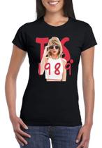 Camisa Feminina Taylor Swift TS. 1989 The Eras Baby Look - DTF