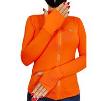 Camisa Feminina Térmica jaqueta Proteção Solar FPU 50 Manga
