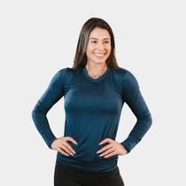 Camisa Feminina Térmica Proteção Uv Camiseta Manga Longa