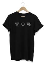 Camisa Feminina The Neighbourhood I Símbolos - Baby Look Camisa Feminina The Neighbourhood I Símbolos - Baby Look