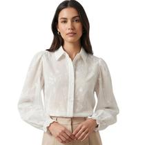 Camisa Feminina Yexx ML Algodão com Viscose Camisa Feminina Yexx ML Algodão com Viscose