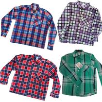 Camisa Festa Junina Infantil Xadrez Menino Blusa Manga Longa Sortida Magedu