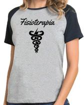 Camisa fisioterapia curso faculdade fisioterapeuta camiseta