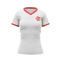 Camisa Flamengo Baby Look Futurism - Feminina