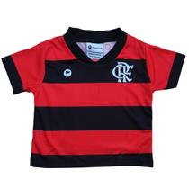 Camisa Flamengo Bebê Recem Nascido Oficial Torcidababy