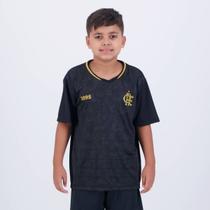 Camisa Flamengo Brook Infantil Preta Camisa Flamengo Brook Infantil Preta