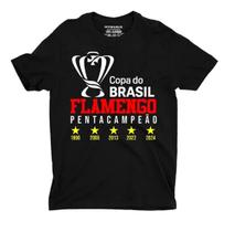 Camisa Flamengo Campeão da Copa do Brasil 2025 - 100% Algodão Camisa Flamengo Campeão da Copa do Brasil 2025 - 100% Algodão