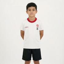 Camisa Flamengo Chocar Infantil Branca Camisa Flamengo Chocar Infantil Branca