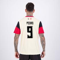 Camisa Flamengo Clamor Bege 9 Pedro