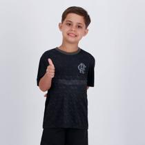 Camisa Flamengo Counselor Infantil Preta - Braziline