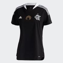 Camisa Flamengo Dia Consciência Negra 21/22 s/n Torcedor Adidas Feminina