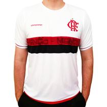 Camisa Flamengo Dry Branca Approval Braziline Oficial - Masculino