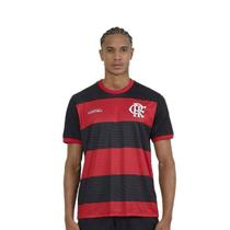Camisa Flamengo Emoção Braziline - Masculino - Vermelho - Camisa Flamengo Emoção Braziline - Masculino - Vermelho -