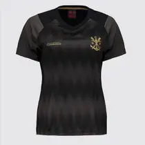 Camisa Flamengo Energia Feminina Preta e Cinza