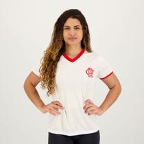 Camisa Flamengo Futurism Feminina Branca