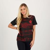 Camisa Flamengo Hovel Feminina Preta - Braziline