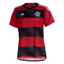 Camisa Flamengo I 23/24 s/n Torcedor Adidas Feminina