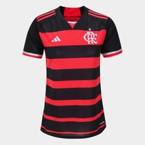 Camisa Flamengo I 24/25 s/n Torcedor Adidas Feminina