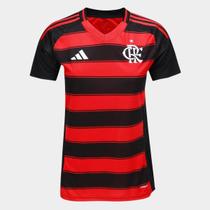 Camisa Flamengo I 25/26 s/n Torcedor Adidas Feminina