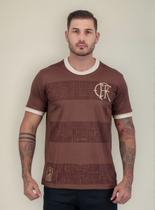 Camisa Flamengo Identidade Marrom Masculina