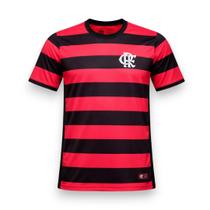 Camisa Flamengo Masculina Listrado Rubro Negro Licenciado Camisa Flamengo Masculina Listrado Rubro Negro Licenciado