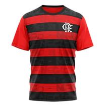 Camisa Flamengo Masculina Rubro Negro Shout Licenciada