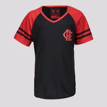 Camisa Flamengo Math Infantil Preta