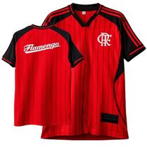 Camisa Flamengo Mundial 2026 Torcedor Masculina Vermelho e Preto