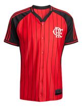 Camisa Flamengo Mundial Us Pack 25/26 Baseball Vermelha