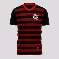 Camisa Flamengo Nineteen Infantil Preta e Vermelha