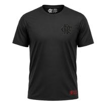Camisa Flamengo Poliamida All Black Escudo Gel - Masculino Tamanho:GCor:Preto