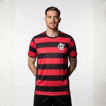 Camisa Flamengo Rubro Negro Masculina Futebol Escudo CRF