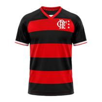 Camisa Flamengo Tradição Rubro Negro - Masculino Tamanho:GCor:Vermelho/Preto