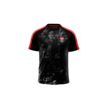 Camisa Flamengo Vein Preta Infantil - Preto - Braziline