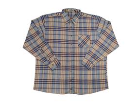 Camisa Flanela Manga Longa Xadrez Plus Size 5962, Masculina, 100% algodão Camisa Flanela Manga Longa Xadrez Plus Size 5962, Masculina, 100% algodão